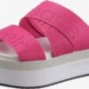 Calvin Klein Jeans Sandalen Met Hak Muiltjes Dames Pink / Framboos