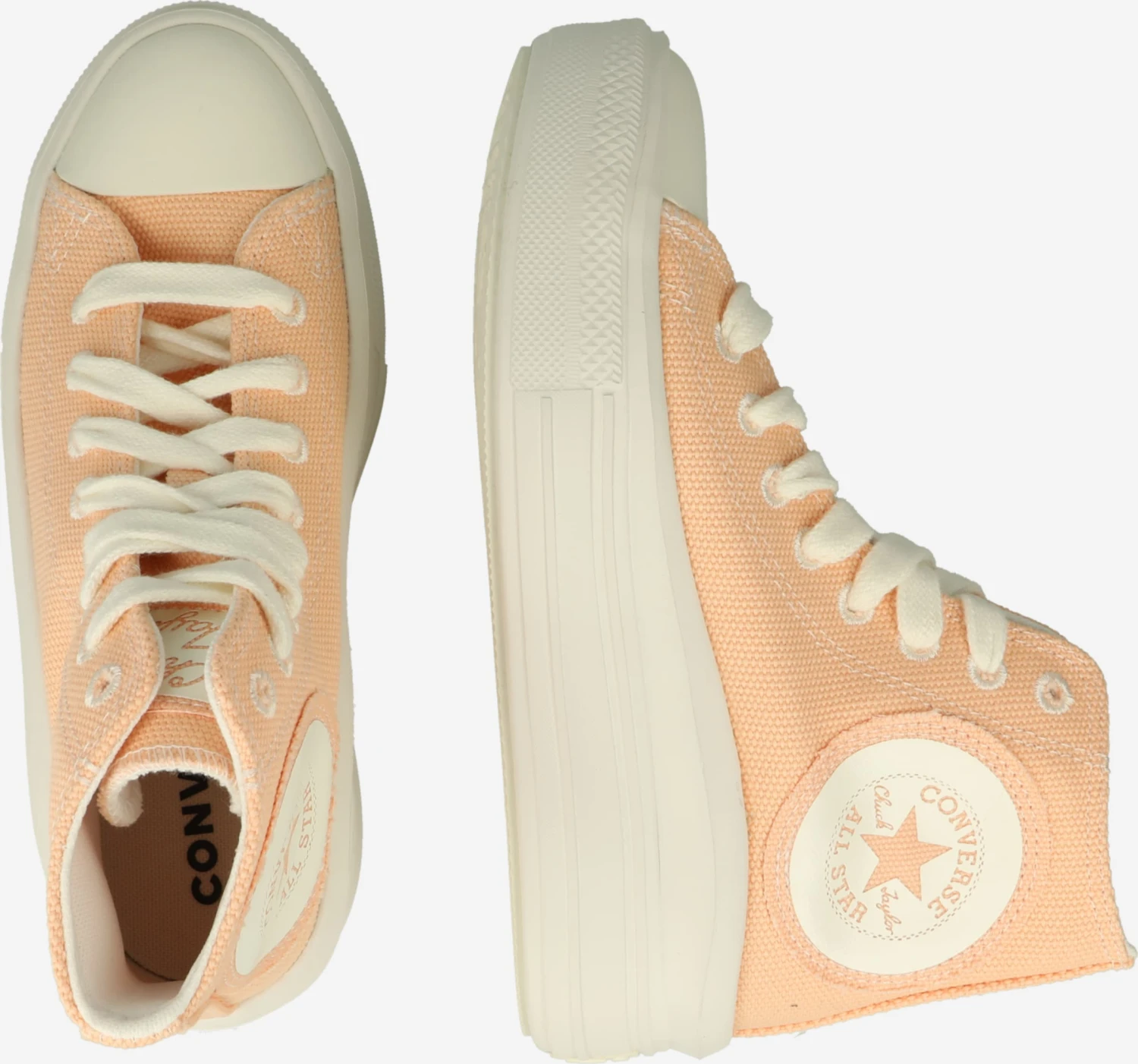 Converse Hoge Sneakers Sneakers Hoog MOVE Dames Pasteloranje 4 Converse Hoge Sneakers Sneakers Hoog MOVE Dames Pasteloranje - Afbeelding 2