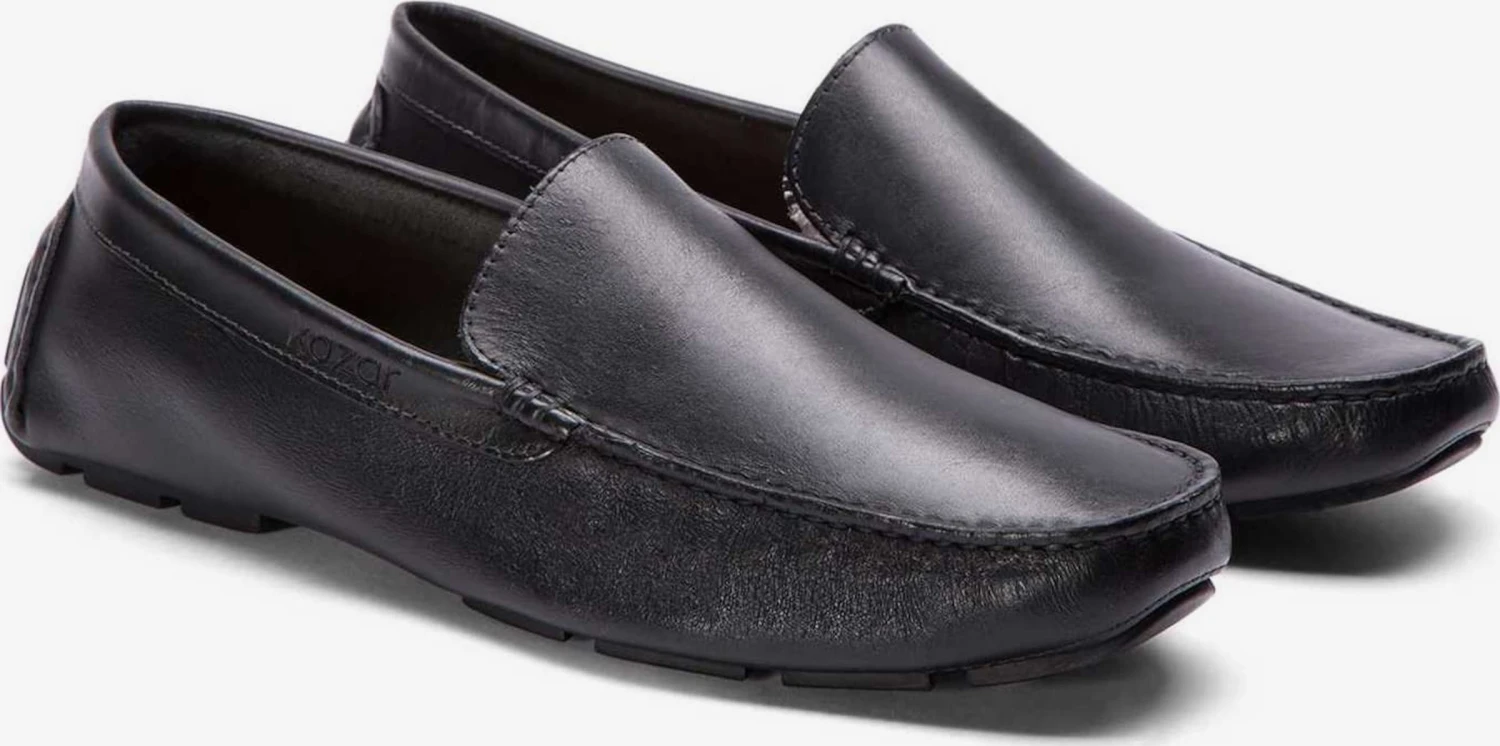 Kazar Lage Schoenen Mocassins Heren Zwart 5 Kazar Lage Schoenen Mocassins Heren Zwart - Afbeelding 3
