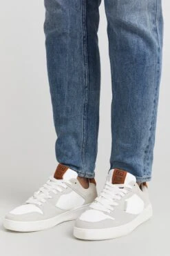 Blend Casual Sneakers Sneakers Laag Heren Lichtgrijs / Wit -Hummel Winkel 7361bbc974def80769554c8bd63151a5