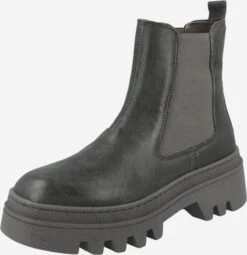 Enkellaarsjes Chelsea Boots HEDDA Dames Antraciet