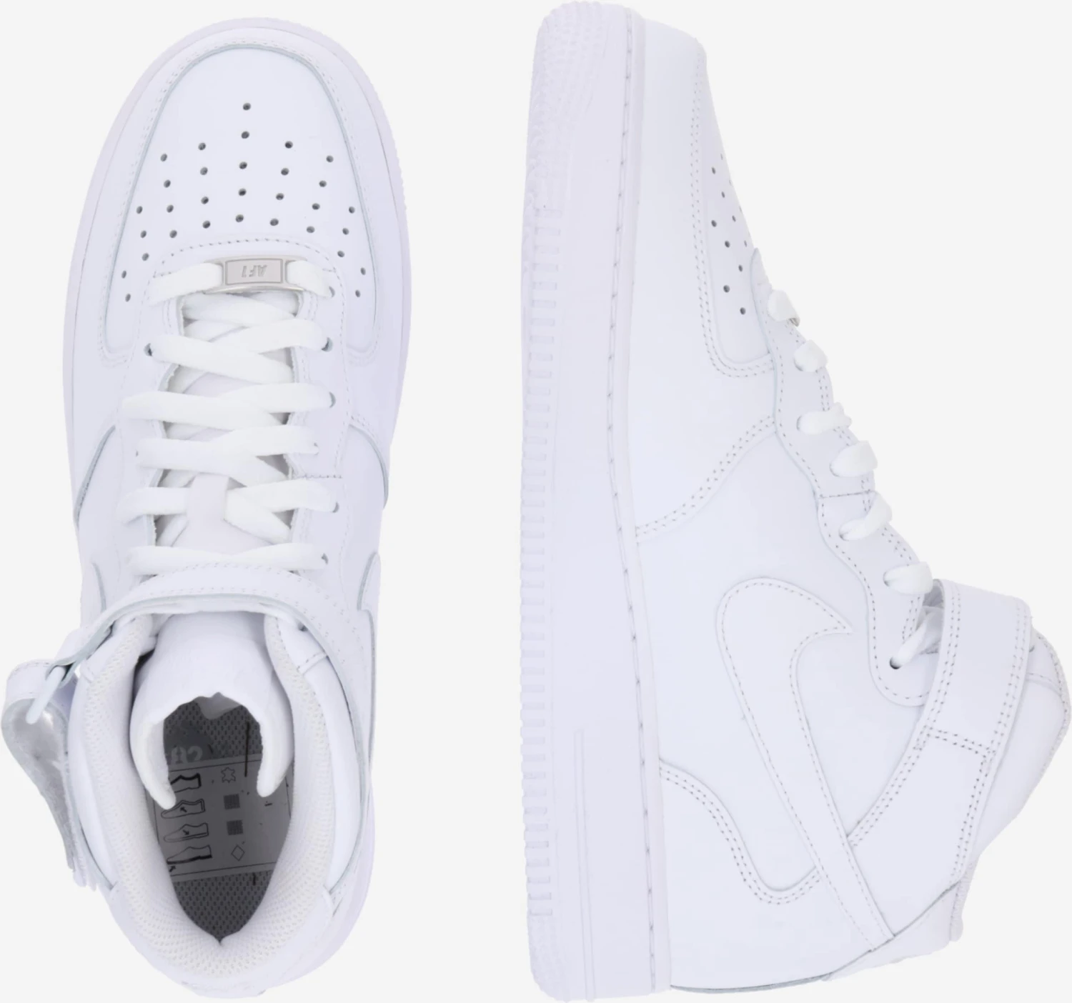 Nike Sportswear Hoge Sneakers Sneakers Hoog AIR FORCE 1 MID 07 Heren Wit 4 Nike Sportswear Hoge Sneakers Sneakers Hoog AIR FORCE 1 MID 07 Heren Wit - Afbeelding 2