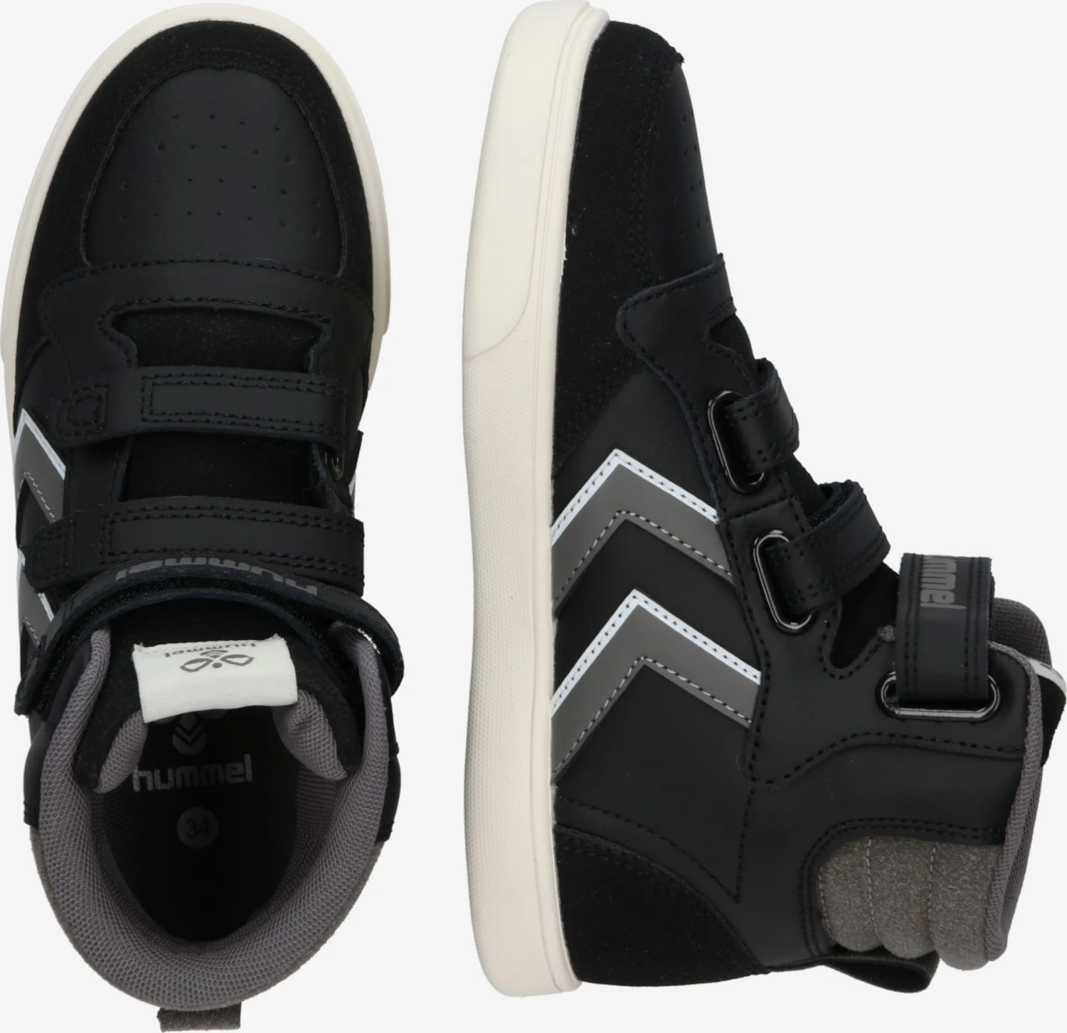 Hummel Schoenen Sneakers Stadil Pro Kinderen Grijs / Antraciet 4 Hummel Schoenen Sneakers Stadil Pro Kinderen Grijs / Antraciet - Afbeelding 2