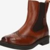 Bagatt Enkellaarsjes Chelsea Boots Zina Dames Roestbruin