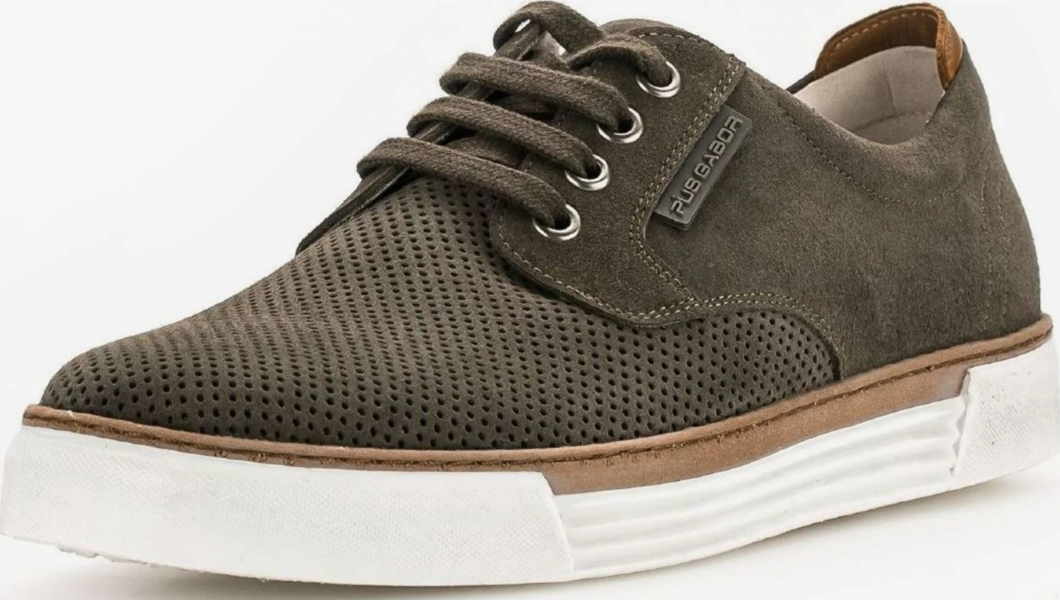 Pius Gabor Casual Sneakers Sneakers Laag Heren Donkergroen 3 Pius Gabor Casual Sneakers Sneakers Laag Heren Donkergroen