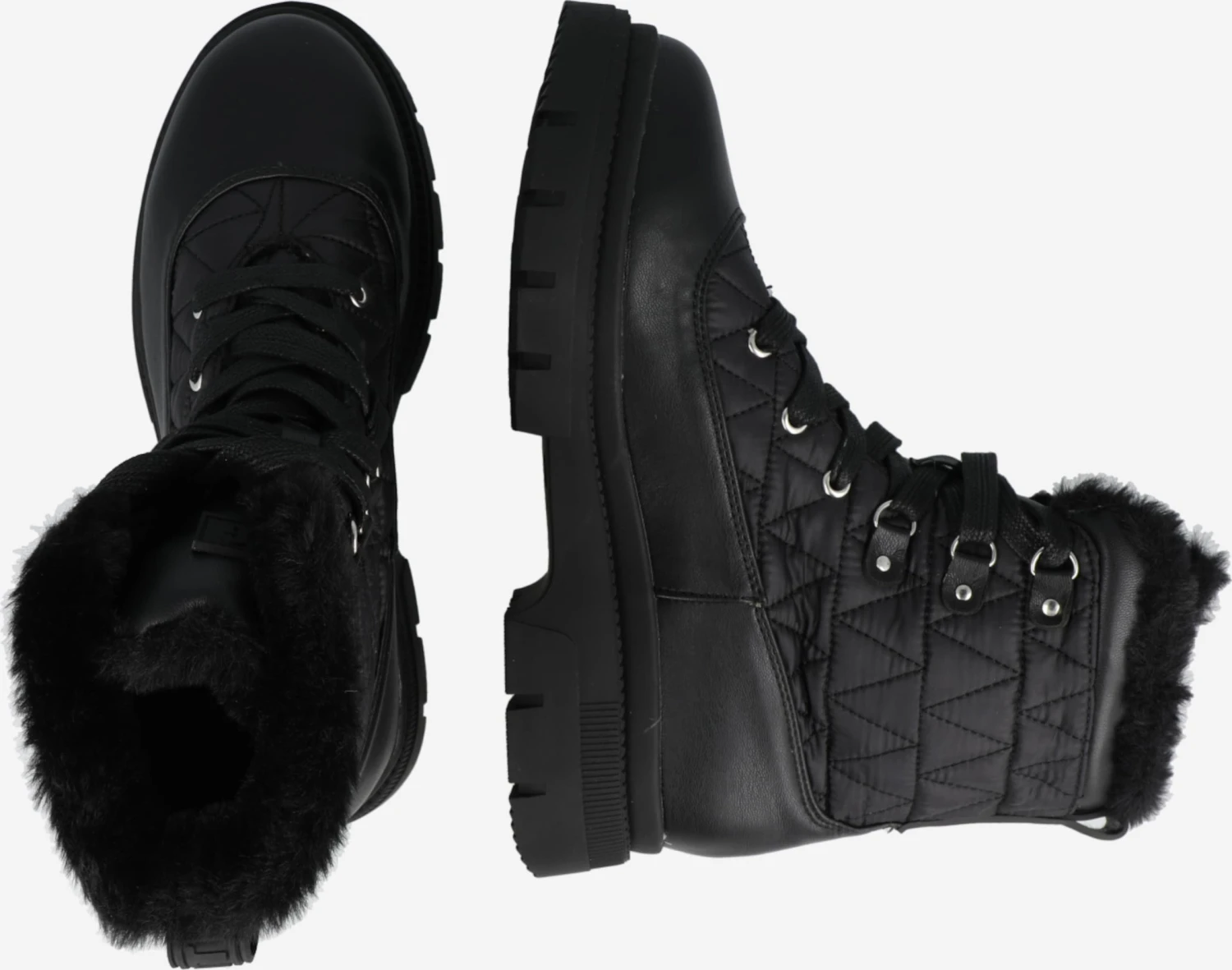 MTNG Enkellaarsjes Veterlaarsjes NEW MIRTE Dames Zwart 4 MTNG Enkellaarsjes Veterlaarsjes NEW MIRTE Dames Zwart - Afbeelding 2