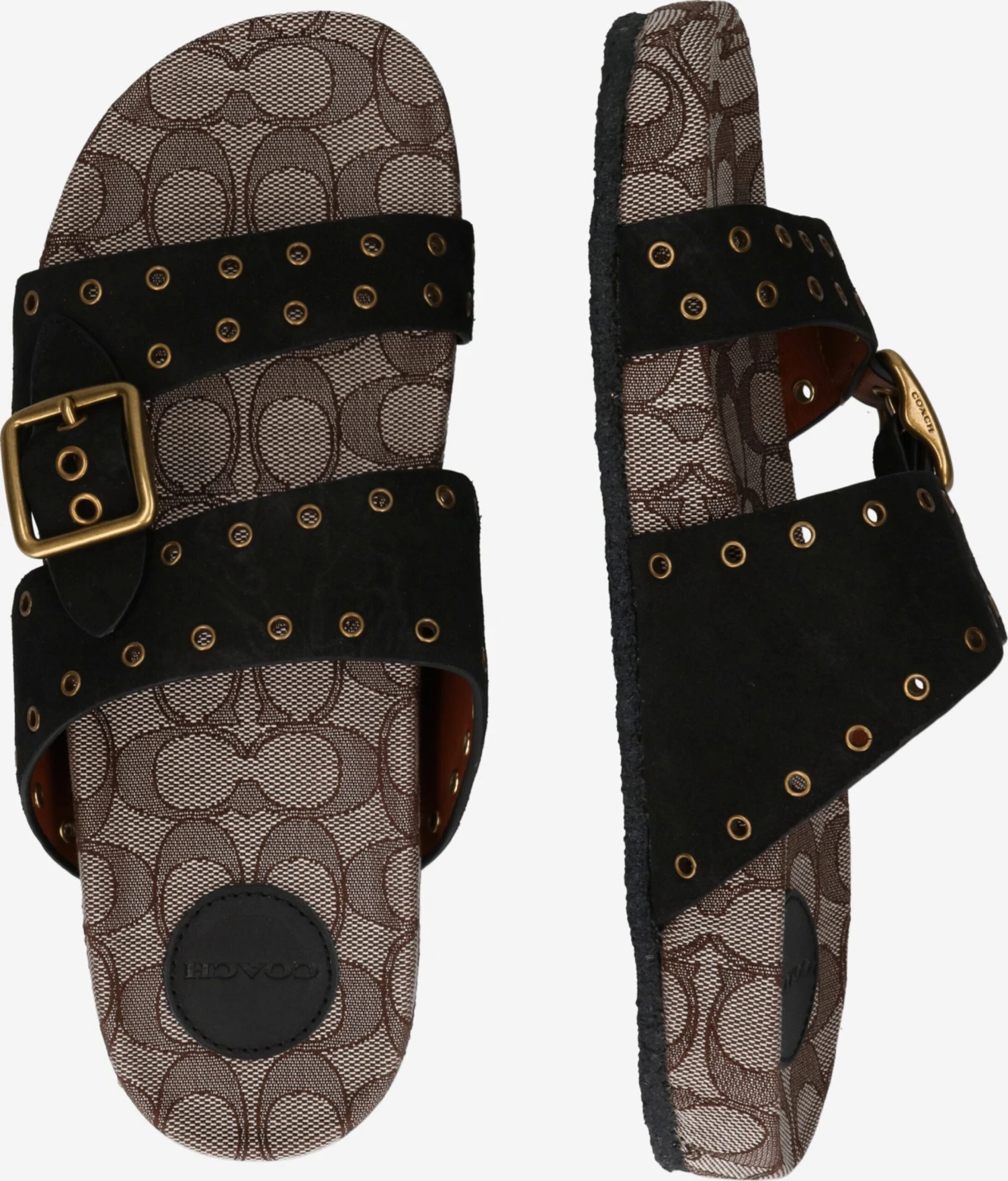 Coach Klassieke Muiltjes Muiltjes Ally Dames Zwart 4 Coach Klassieke Muiltjes Muiltjes Ally Dames Zwart - Afbeelding 2