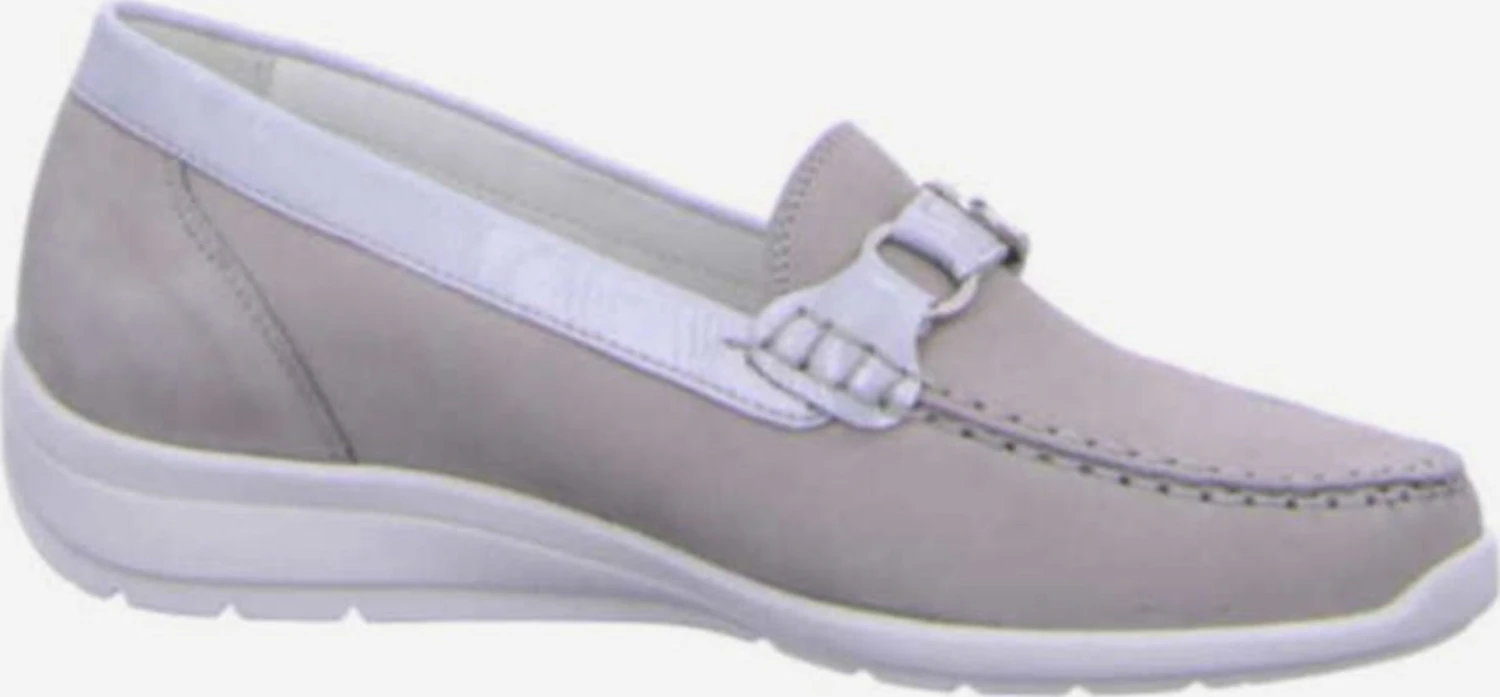 WALDLÄUFER Lage Schoenen Mocassins Dames Taupe / Lichtgrijs 6 WALDLÄUFER Lage Schoenen Mocassins Dames Taupe / Lichtgrijs - Afbeelding 4