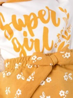 Rompers & Sets Set Kinderen Goudgeel -Hummel Winkel 79eb4305d824fc290eaafa439522bd90