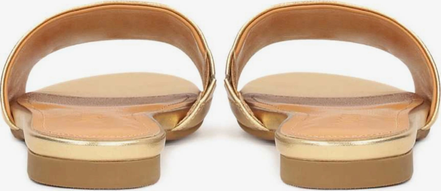 Kazar Klassieke Muiltjes Muiltjes Dames Goud 5 Kazar Klassieke Muiltjes Muiltjes Dames Goud - Afbeelding 3