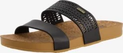 Reef Badslippers Strand-/badschoen Cushion Vista Perf Dames Zwart