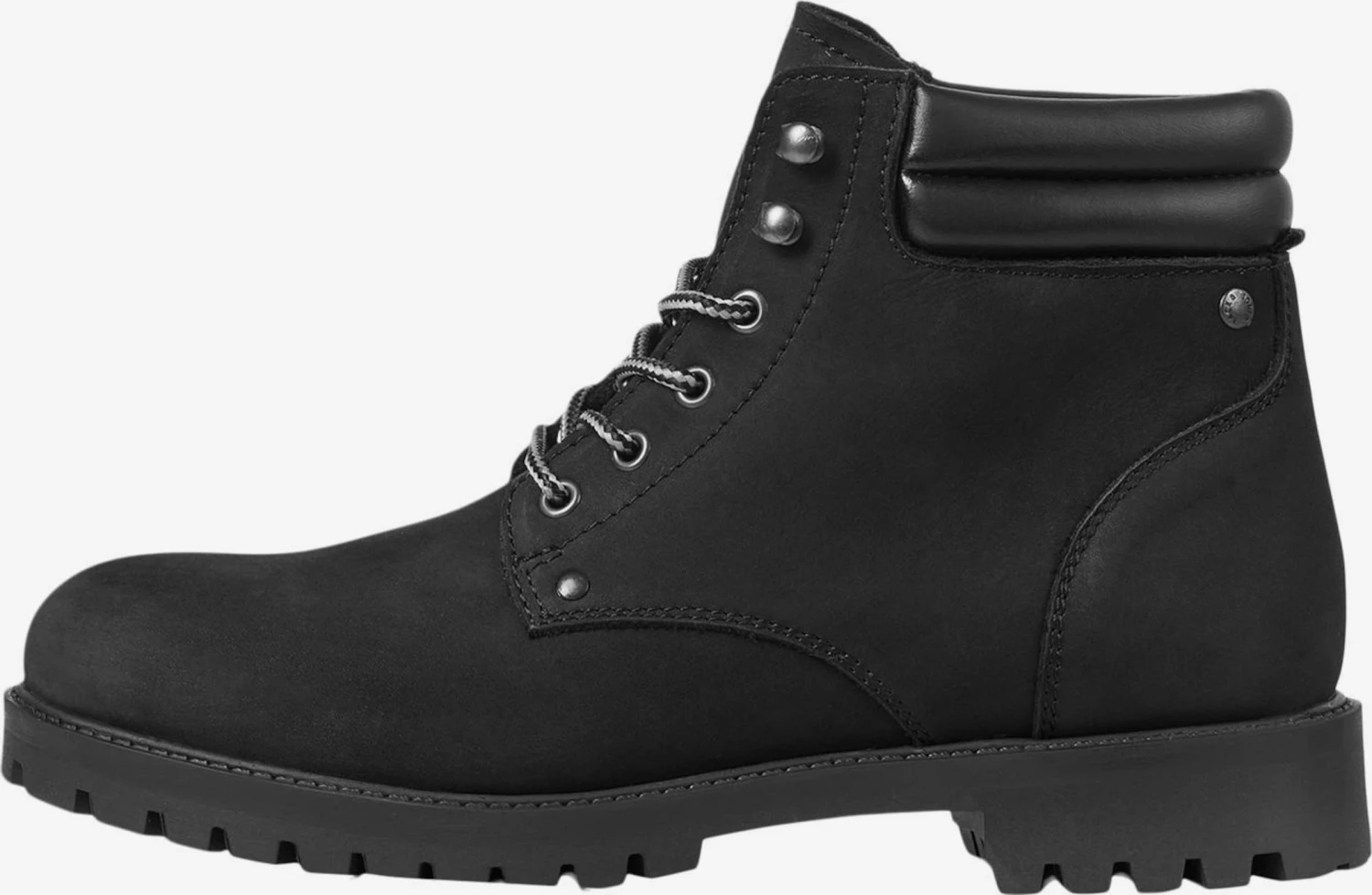 Jack & Jones Boots & Laarzen Veterboots Heren Antraciet 3 Jack & Jones Boots & Laarzen Veterboots Heren Antraciet
