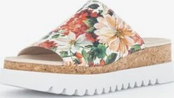 Gabor Sandalen Met Hak Muiltjes Dames Lichtbeige