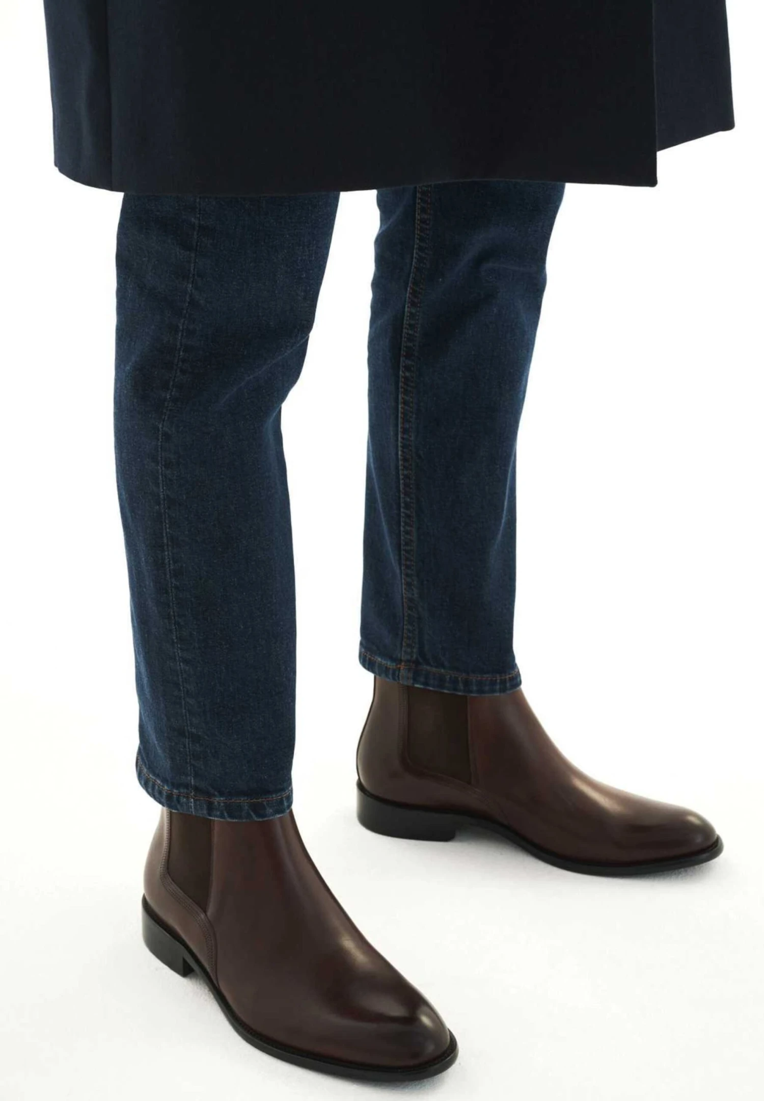 Kazar Enkelboots Chelsea Boots Heren Mokka / Donkerbruin 8 Kazar Enkelboots Chelsea Boots Heren Mokka / Donkerbruin - Afbeelding 6