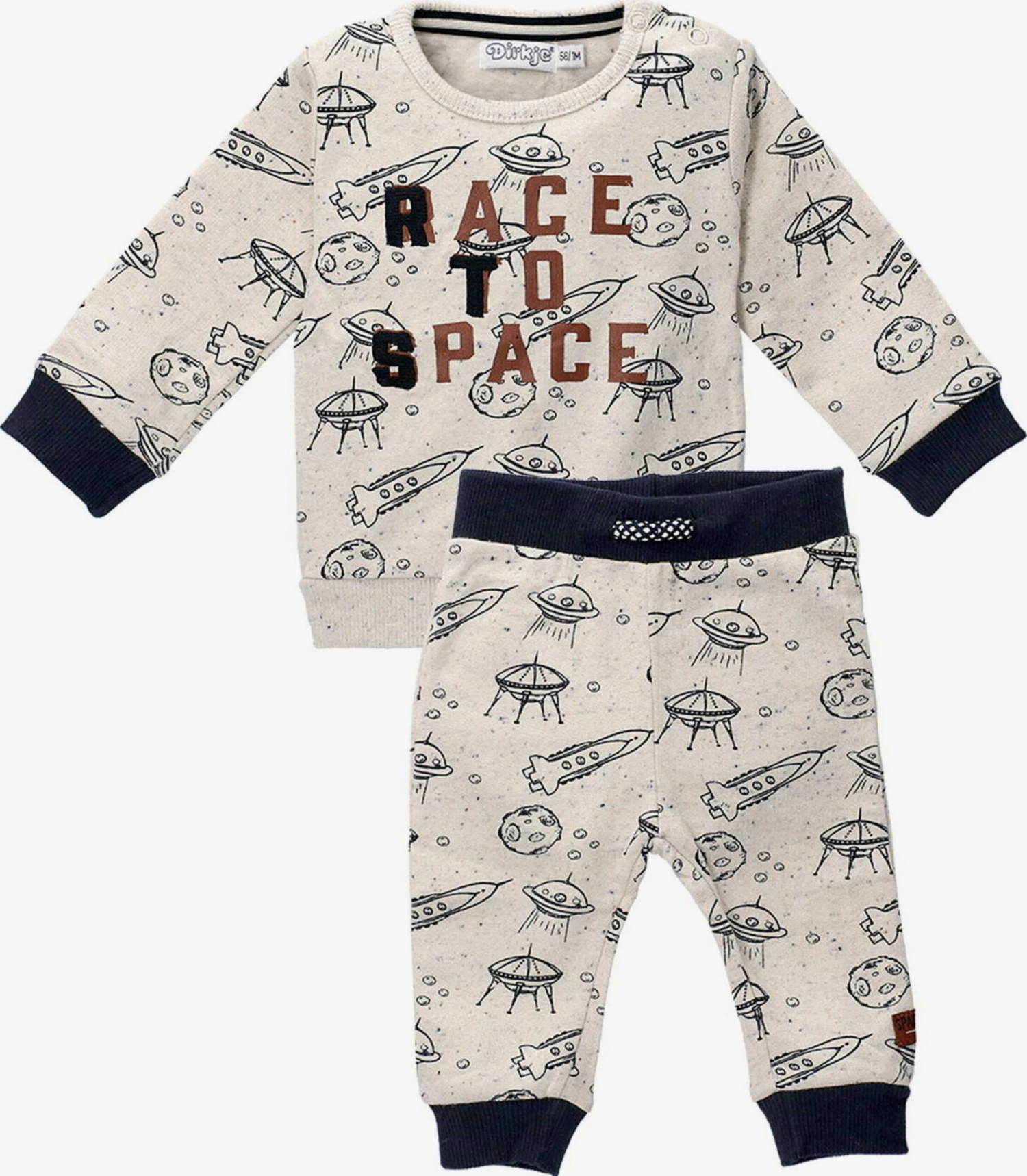 Dirkje Rompers & Sets Set Kinderen Crème 3 Dirkje Rompers & Sets Set Kinderen Crème