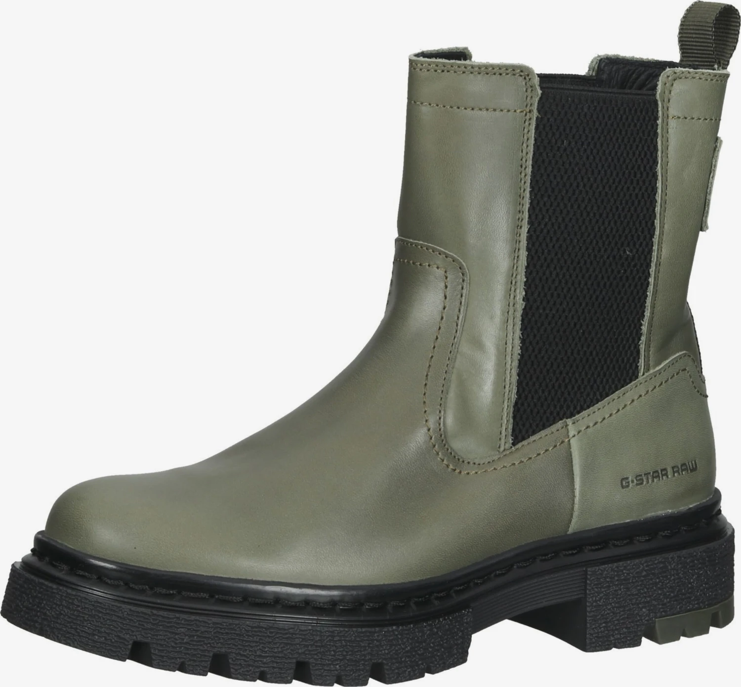 Enkellaarsjes Chelsea Boots Dames Olijfgroen 3 Enkellaarsjes Chelsea Boots Dames Olijfgroen