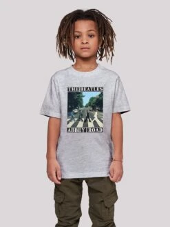 F4NT4STIC T-shirts Shirt The Beatles Band Abbey Road Kinderen Grijs -Hummel Winkel 7eddc206f70d9fe4e24666f0119f6d9f