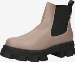 Steve Madden Enkellaarsjes Chelsea Boots MIXTURE Dames Taupe