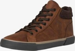 S.Oliver Hoge Sneakers Sneakers Hoog Heren Bruin