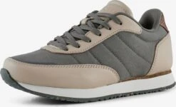 Woden Running Sneakers Sneakers Laag Nellie Dames Beige / Antraciet
