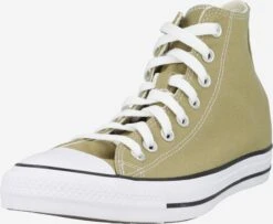 Converse Hoge Sneakers Sneakers Hoog Dames Kaki
