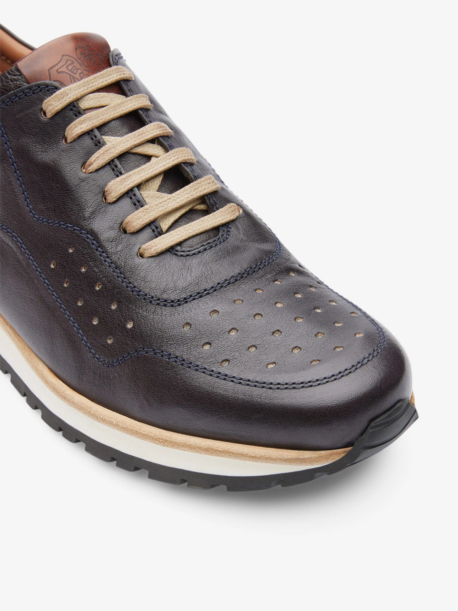 Lottusse Casual Sneakers Sneakers Laag Tokyo Heren Navy 10 Lottusse Casual Sneakers Sneakers Laag Tokyo Heren Navy - Afbeelding 8