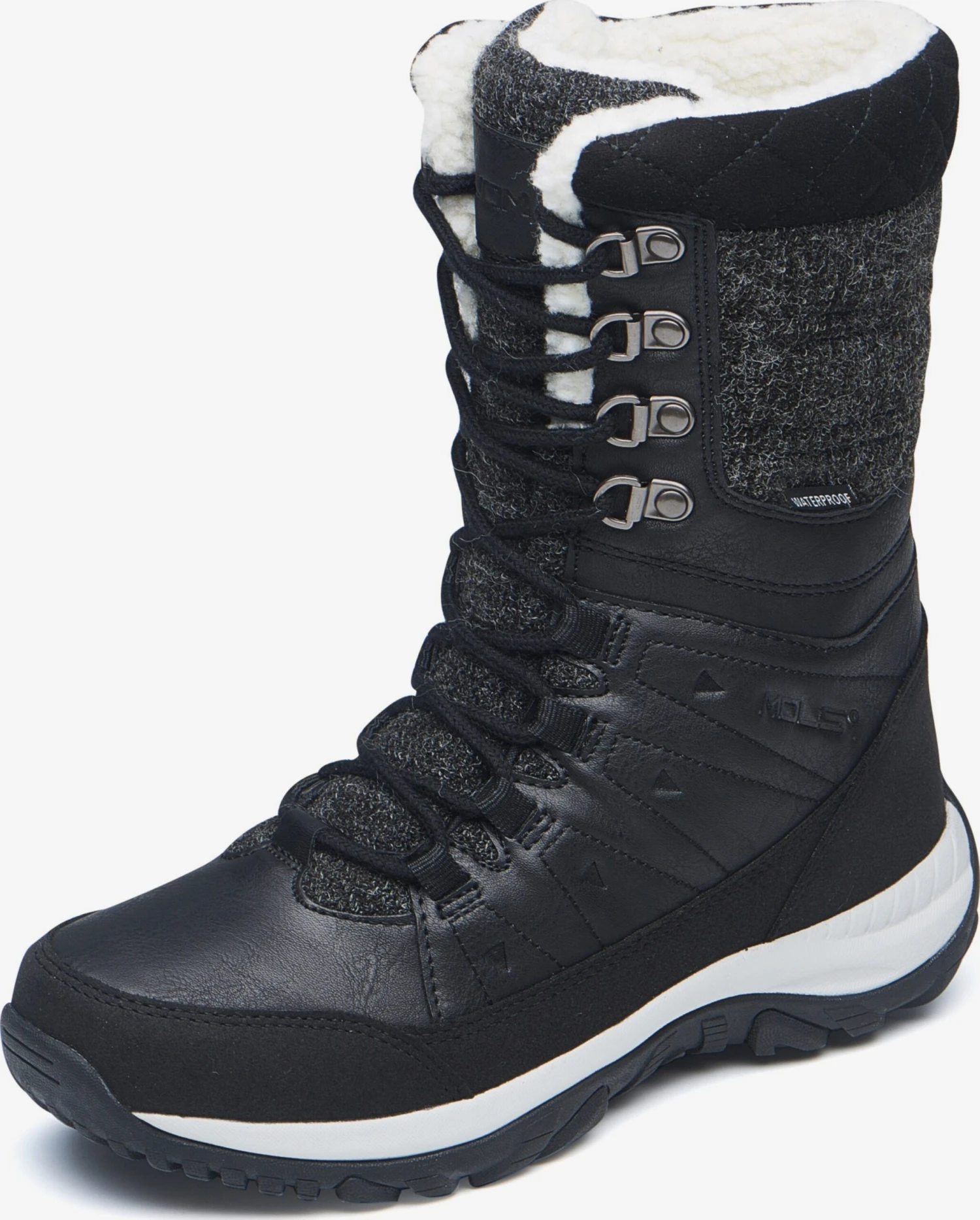 MOLS Laarzen Snowboots Bakan Dames Zwart 3 MOLS Laarzen Snowboots Bakan Dames Zwart