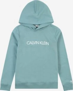 Calvin Klein Jeans Sweatwear Regular Fit Sweatshirt Kinderen Blauw