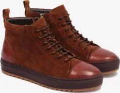 Kazar Hoge Sneakers Sneakers Hoog Heren Rood -Hummel Winkel 822f729869def7980906aa8b150efda3