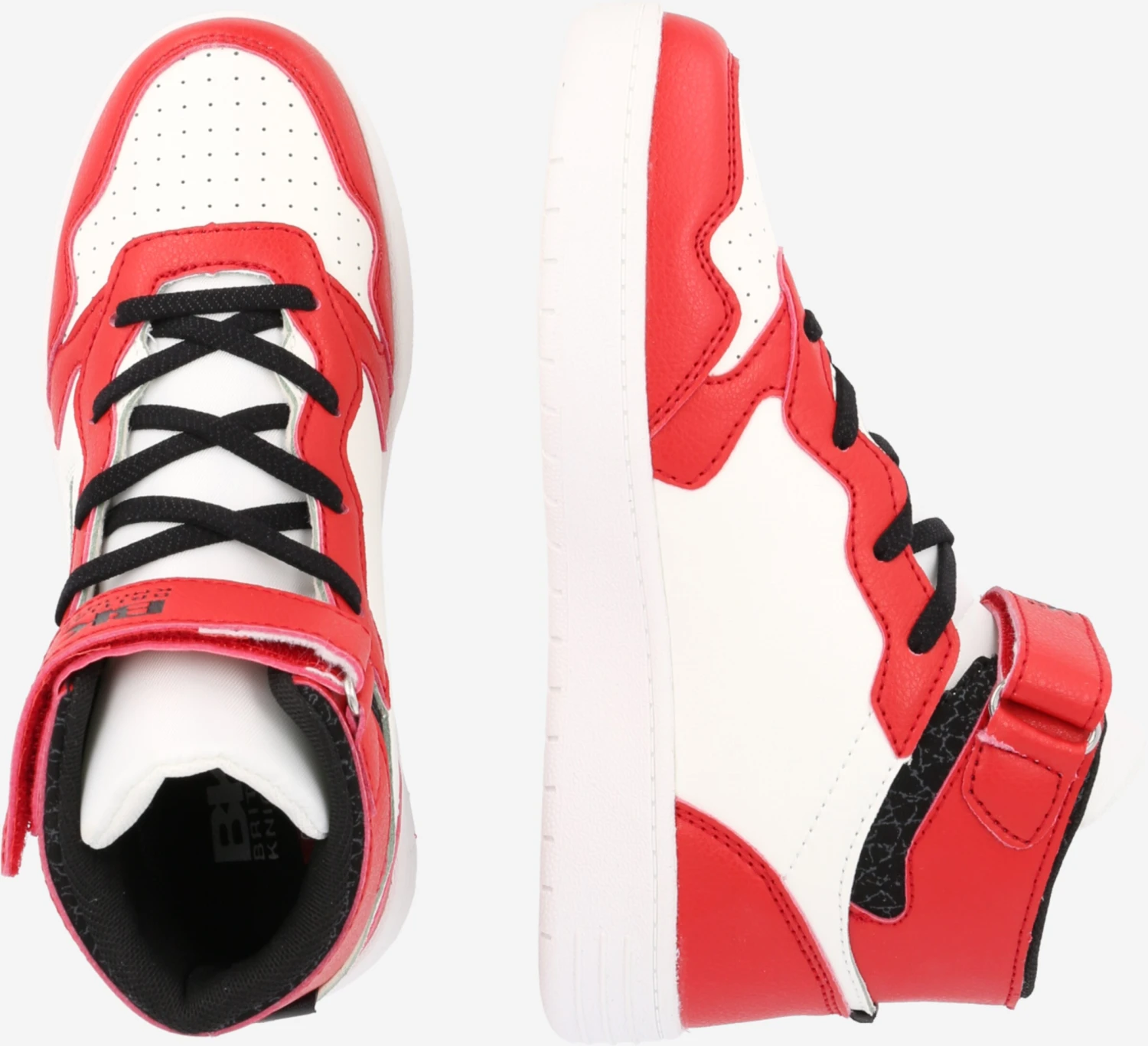 British Knights Schoenen Sneakers NOORS Kinderen Rood / Wit 4 British Knights Schoenen Sneakers NOORS Kinderen Rood / Wit - Afbeelding 2