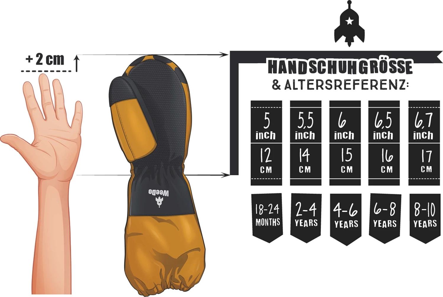 Accessoires Handschoenen Powdo Commander Kinderen Zilver 4 Accessoires Handschoenen Powdo Commander Kinderen Zilver - Afbeelding 2