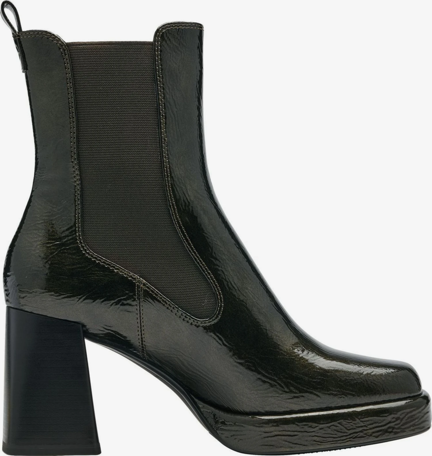Tamaris Enkellaarsjes Chelsea Boots Dames Groen 5 Tamaris Enkellaarsjes Chelsea Boots Dames Groen - Afbeelding 3
