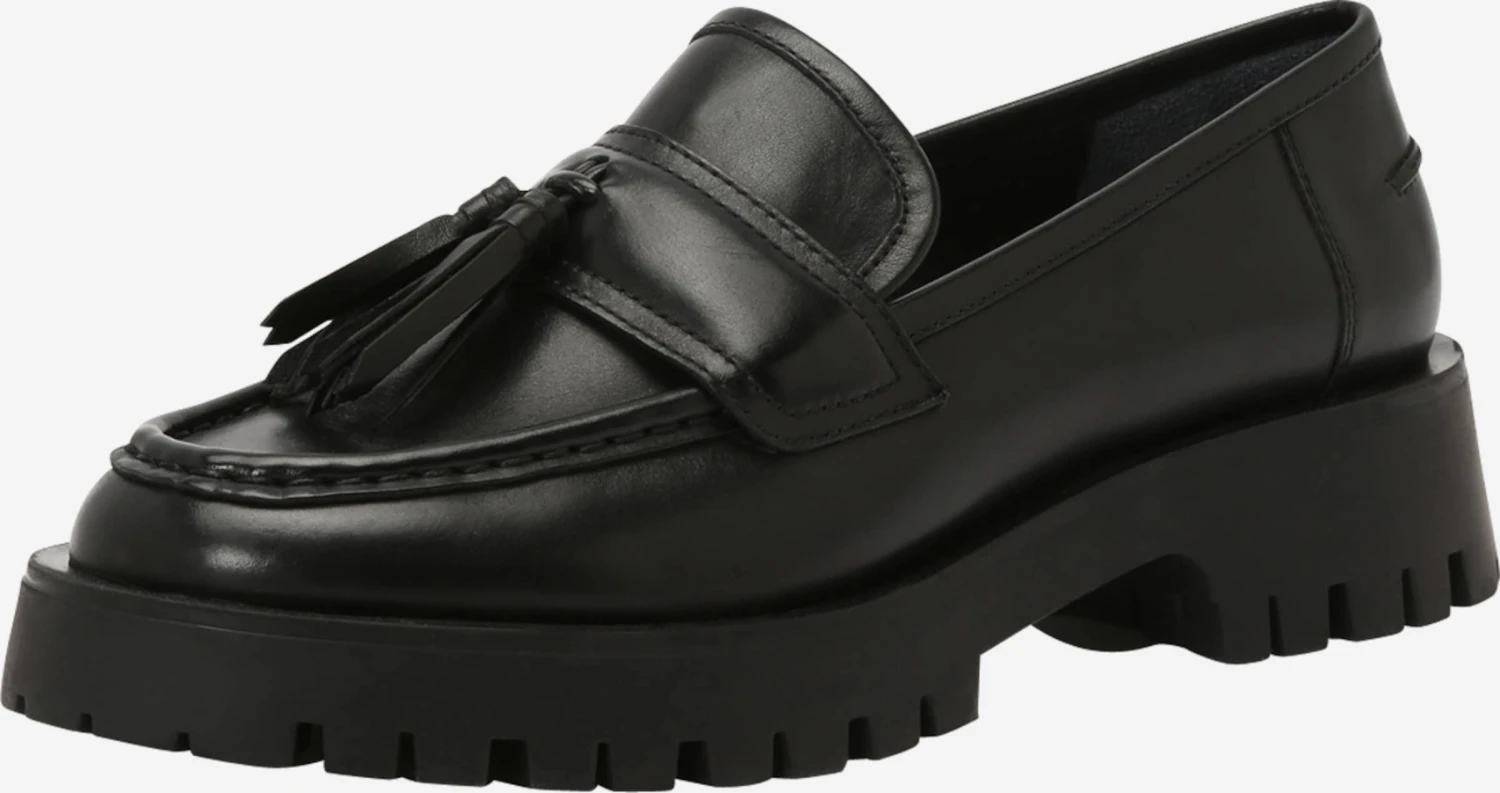 Loafers Instappers Anja Dames Zwart 3 Loafers Instappers Anja Dames Zwart