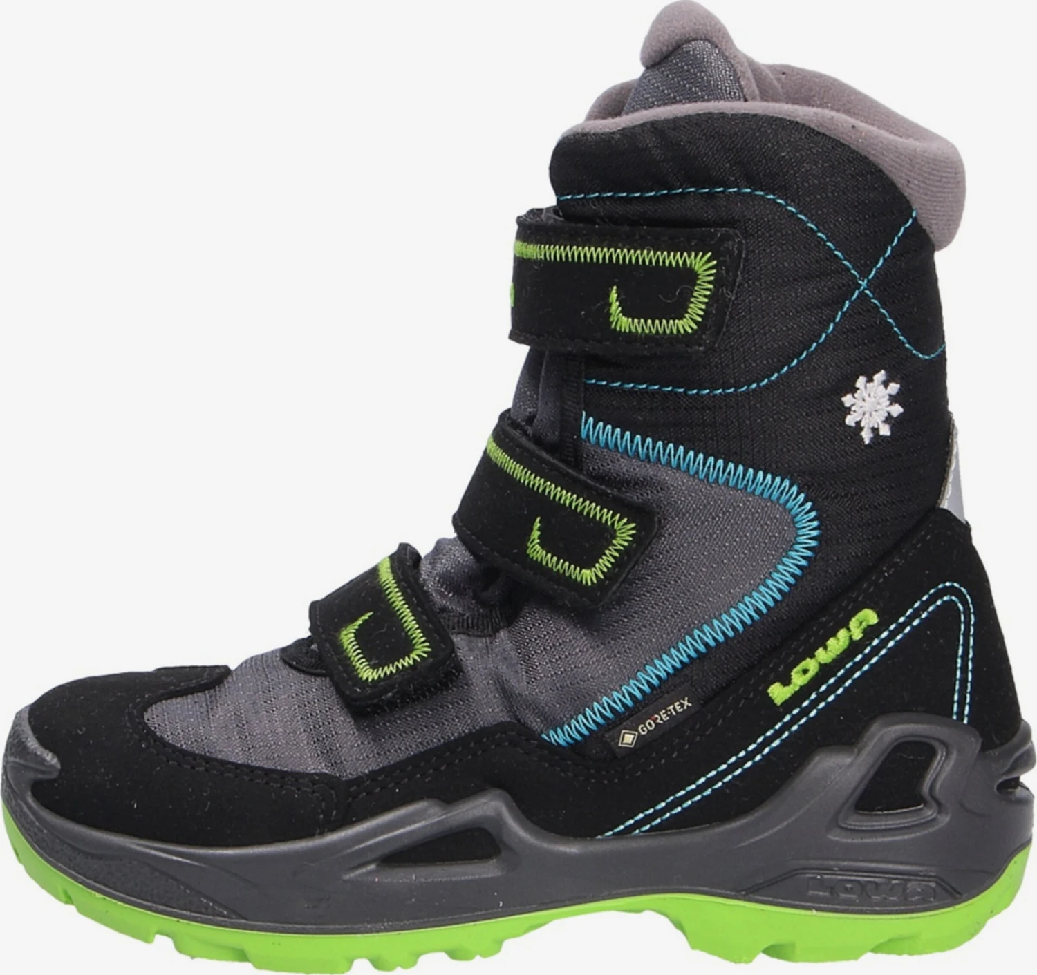 Lowa Schoenen Laarzen Kinderen Grijs / Zwart 4 Lowa Schoenen Laarzen Kinderen Grijs / Zwart - Afbeelding 2