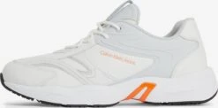 Calvin Klein Jeans Running Sneakers Sneakers Laag Heren Wit