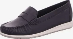 Marco Tozzi Lage Schoenen Mocassins Dames Navy