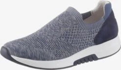 Gabor Slip-on Sneakers Slip-on Dames Blauw Gemêleerd