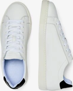 Selected Homme Casual Sneakers Sneakers Laag EVAN Heren Wit -Hummel Winkel 86ee0ba3484b781bab3897d29336ef59