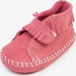 Minnetonka Schoenen Laarzen Front Strap Kinderen Pink