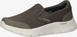 Skechers Slip-on Sneakers Slip-ons Heren Kaki