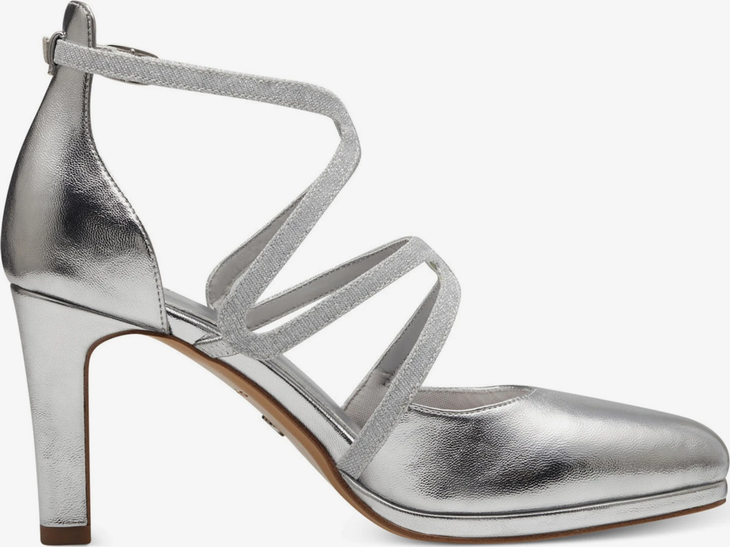 Tamaris Klassieke Pumps Pumps Dames Zilver 5 Tamaris Klassieke Pumps Pumps Dames Zilver - Afbeelding 3
