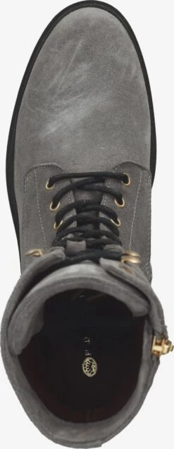 Fred De La Bretonière Laarzen Veterlaarzen Dames Lichtgrijs -Hummel Winkel 8a0042e258d9be0a03f7d29e8212ec75