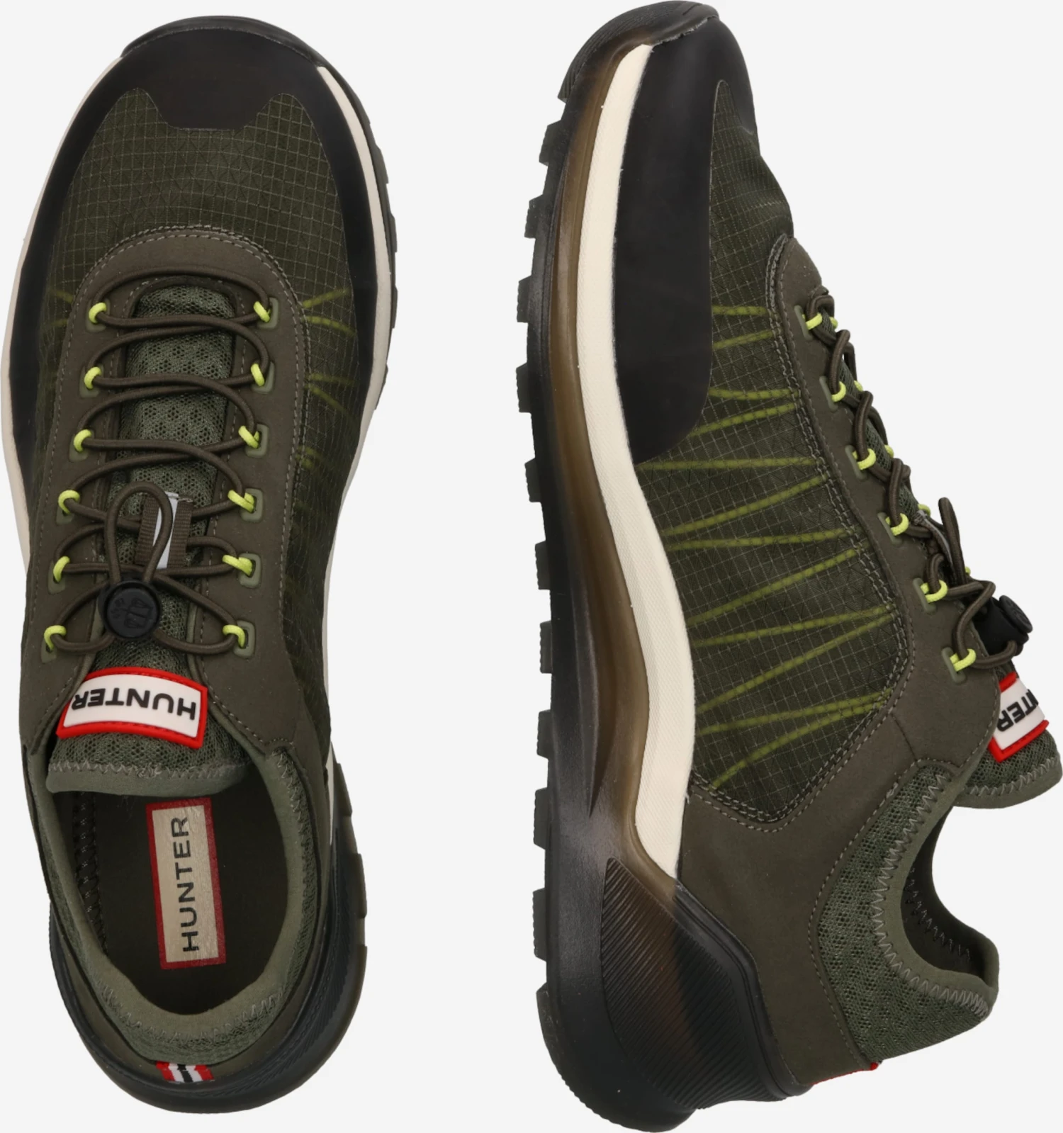 Hunter Running Sneakers Sneakers Laag Heren Groen / Olijfgroen 4 Hunter Running Sneakers Sneakers Laag Heren Groen / Olijfgroen - Afbeelding 2