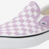 Vans Slip-on Sneakers Slip-ons Heren Pastellila / Wit