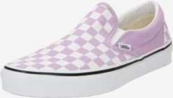 Vans Slip-on Sneakers Slip-ons Heren Pastellila / Wit