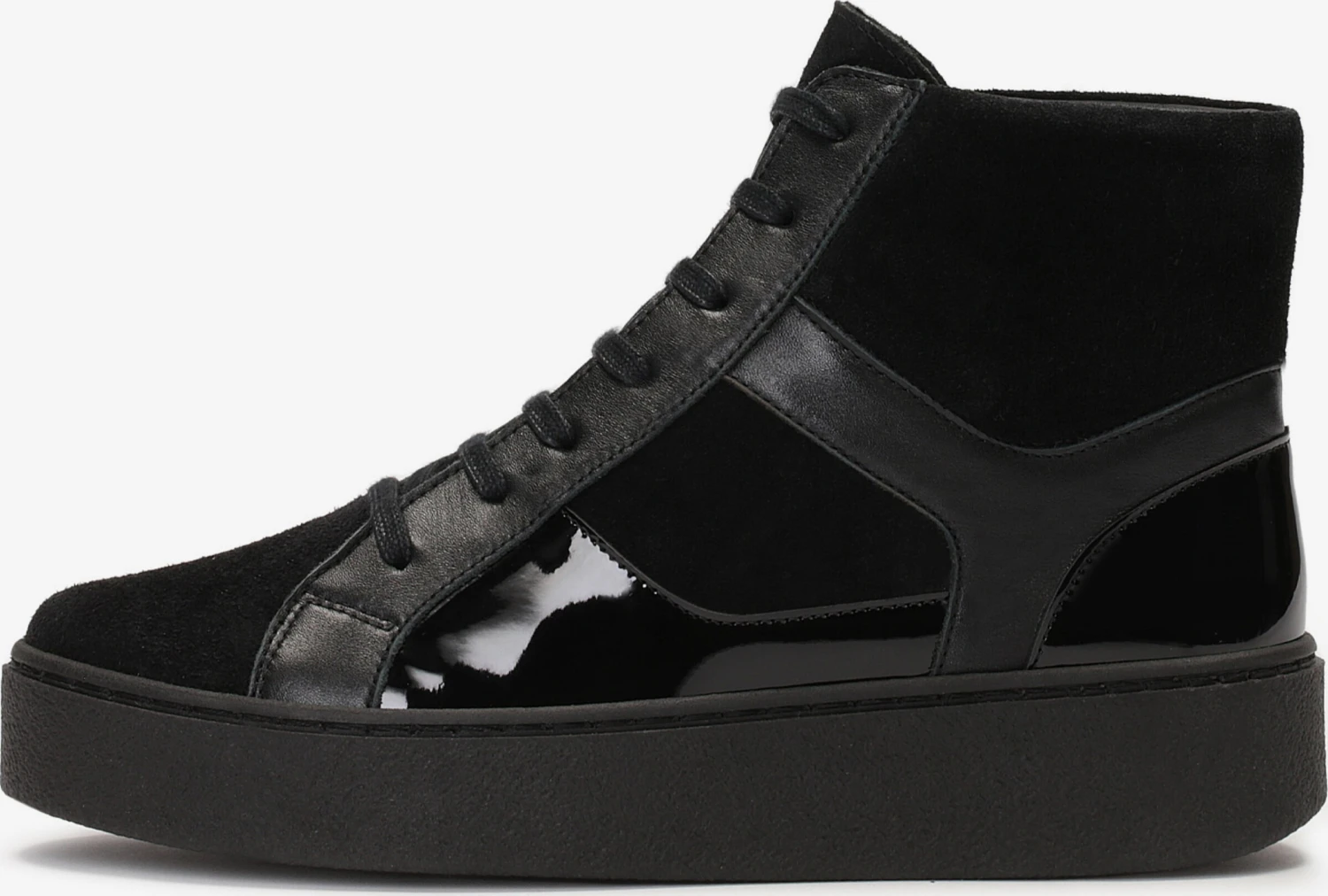 Kazar Hoge Sneakers Sneakers Hoog Dames Zwart 3 Kazar Hoge Sneakers Sneakers Hoog Dames Zwart