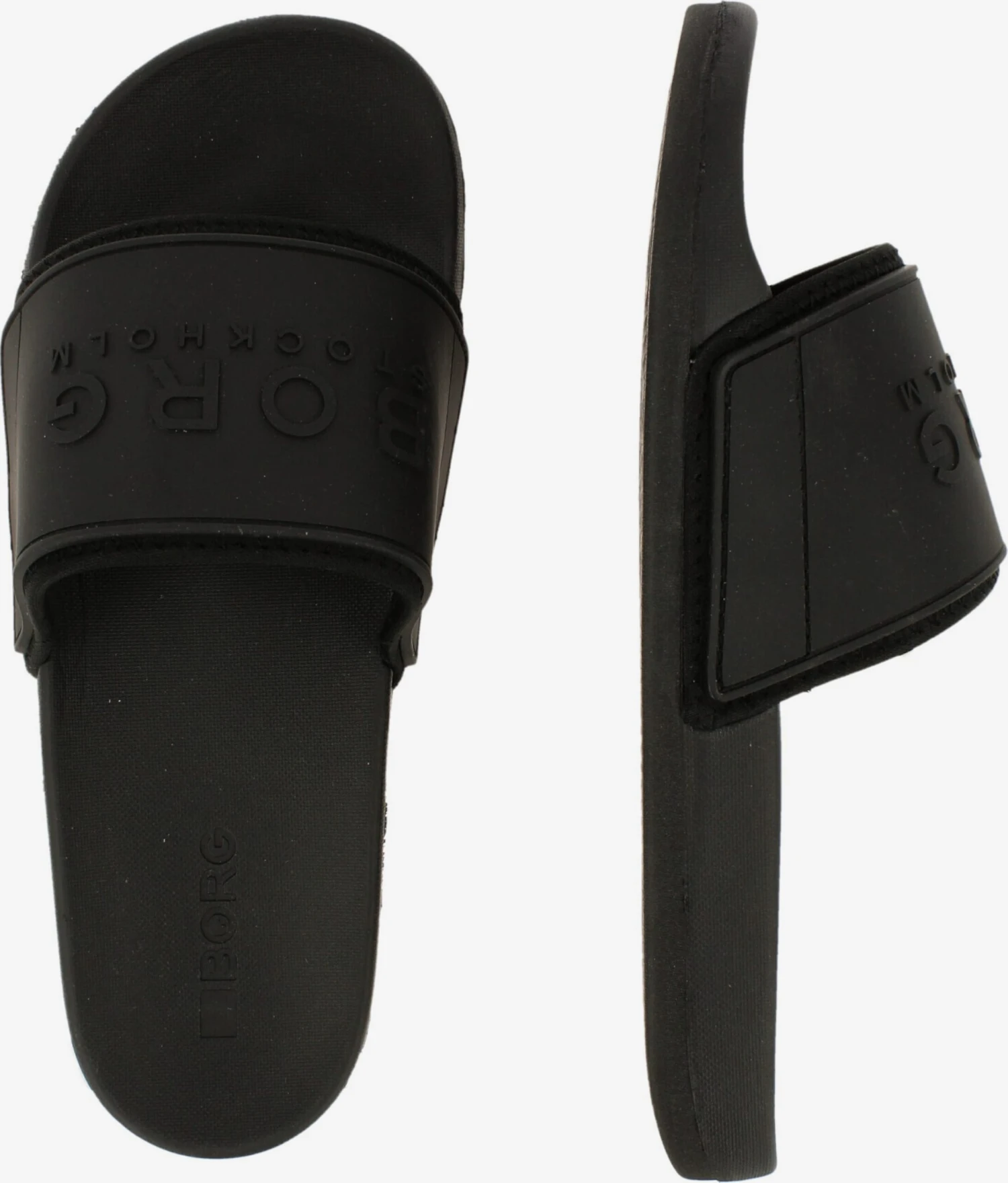 BJØRN BORG Badslippers Strand-/badschoen ROMEO Dames Zwart 5 BJØRN BORG Badslippers Strand-/badschoen ROMEO Dames Zwart - Afbeelding 3