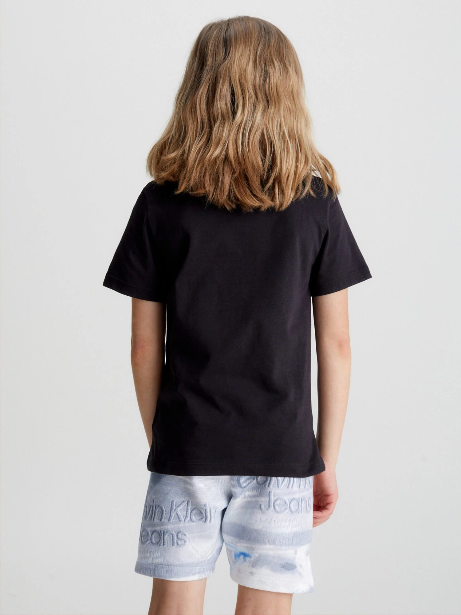 Calvin Klein T-shirts Shirt Glow In The Dark Kinderen Zwart 5 Calvin Klein T-shirts Shirt Glow In The Dark Kinderen Zwart - Afbeelding 3