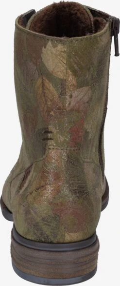 Josef Seibel Enkellaarsjes Veterlaarsjes Sanja Dames Olijfgroen -Hummel Winkel 8d4af17908ad3d561434792c1434ab59