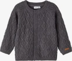 NAME IT Meisjes Trui Kinderen Antraciet